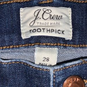 J. Crew Pants - JCrew TOOTHPICK Jeans J. Crew Pants - JCrew TOOTHPICK Jeans